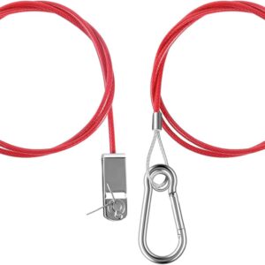 Cuerda de freno para remolque (2 uds. 1m) rojo - YGKYMVW