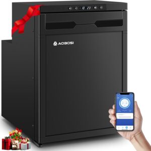 AAOBOSI 45L Nevera Portátil Eléctrica 12/24V con APP