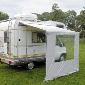 Eurotrail Pared frontal universal con ventana para toldo Casette ETCT0023.350