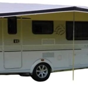 Toldo Combi Eurotrail 750 cm - Gris con marco negro