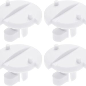 4 clips ventilación frigorífico Dometic L100/L200 blanco