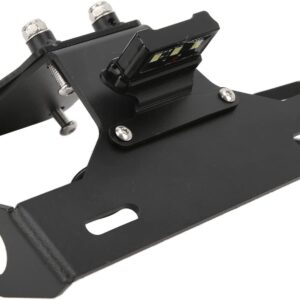 Soporte placa matrícula Fender Qiilu Z900 2017-2021 Negro
