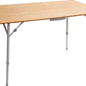 BRUNNER Mesa Plegable Exterior Camperking S - Bambú y Alu