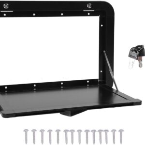 HEYOUTH Mesa Plegable Exterior para Caravana - Negro