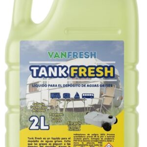 VanFresh Tank Fresh 2L – Líquido para depósito grises | Elimina olores y limpia