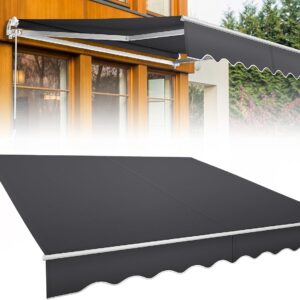 Toldo de balcón Froadp 360x300 cm con manivela