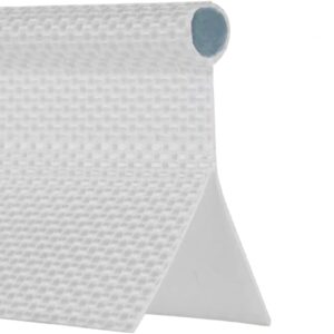 Tubería de riel de toldo 3 m, 8 mm blanca Ka-dor, núcleo PVC resistente