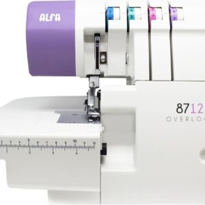 Remalladora Alfa 8712 2/3/4 hilos con Motor Servo