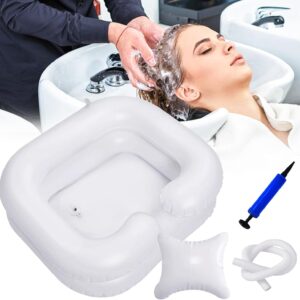 Lavabo portátil hinchable TOSUTO para lavar cabello