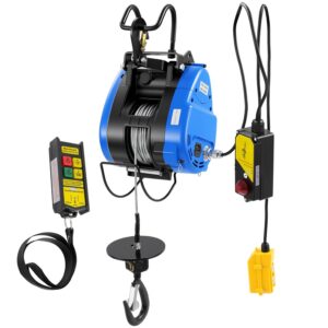 Polipasto eléctrico RibasuBB 1500W, 250 kg, 29 m, control inalámbrico