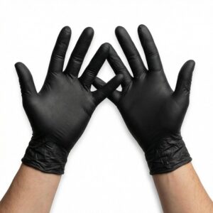 Guantes Nitrilo KMINA Talla M (100 uds), sin látex ni polvo