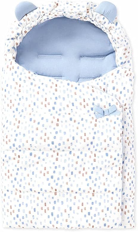 Saco Capazo Estampado Azul Mayoral para Bebé