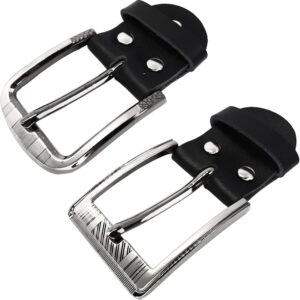 Hebillas de cinturón metal cuadradas Hawpasy para hombre
