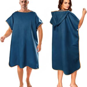 Poncho baño microfibra unisex ligero y compacto
