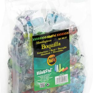 HIBRON Boquillas Higiénicas Multicolor 100uds para Cachimba