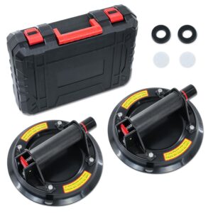 Ventosas pro 8.2" para cristal y azulejos (2 uds.) | JUYLTOOL