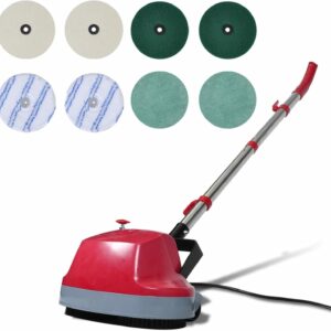 BaraSh Máquina limpiasuelos 5 en 1 con cabezal doble