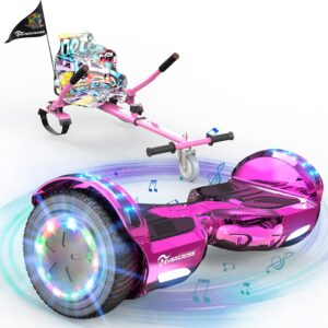 EVERCROSS XP9 Hoverboard con Asiento 6,5" + Hoverkart