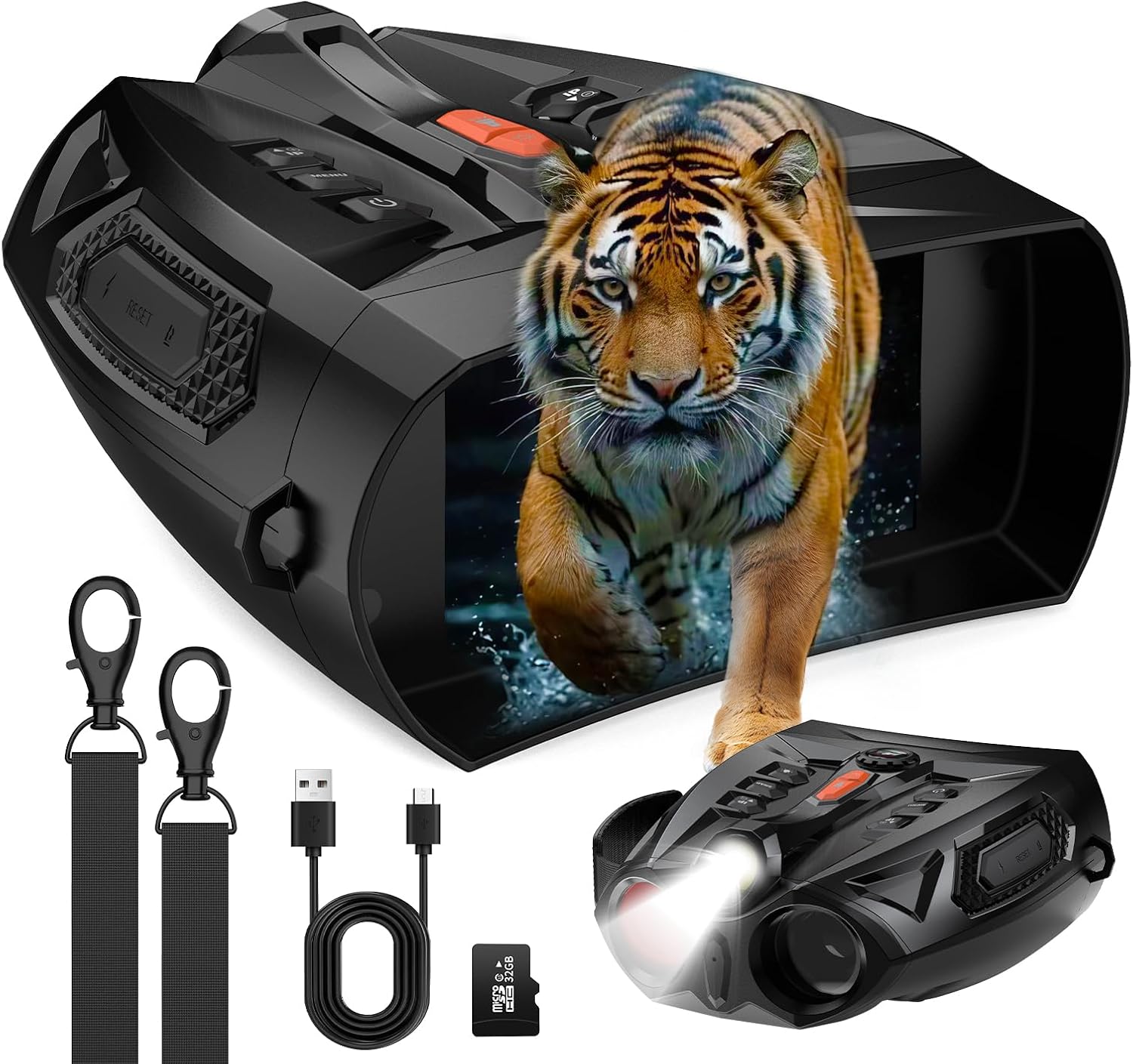 Visor Térmico Derosko 4K para Caza y Seguridad