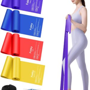 Fokky Set de 4 Bandas Elásticas Musculación 1.8M