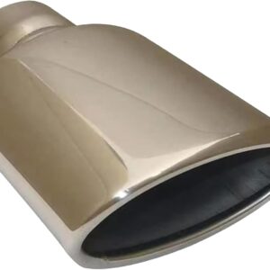 Cola de escape inox ovalada 60mm - Valdi LED