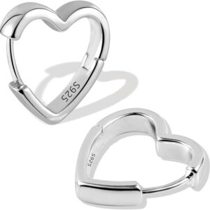 Pendientes mujer plata 925 AGUACATESTEEL elegantes