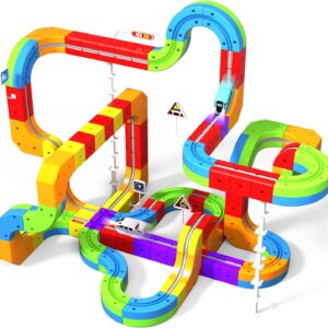 Goody King Tren Eléctrico 3D Antigravedad - 110 Piezas