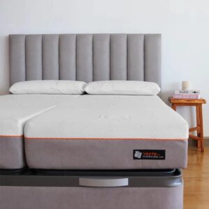 Colchones H para camas articuladas gemelares Visco 8 Air 150x190cm (2x75x190)