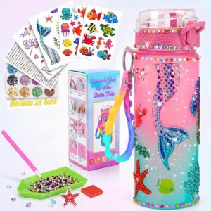 Botella agua niña sirenas DIY 600ml ZOVRIXIA