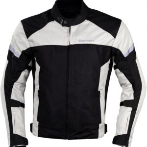 Chaqueta moto verano Befast Duna CE Negro/Gris