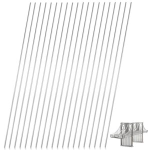 20 varillas acero inoxidable 304 Ø1,5x300 mm (Qichan)