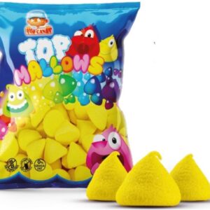 Top Mallows KREMTIK | Esponjitas Coloridas 1KG | Sin Gluten/Lactosa