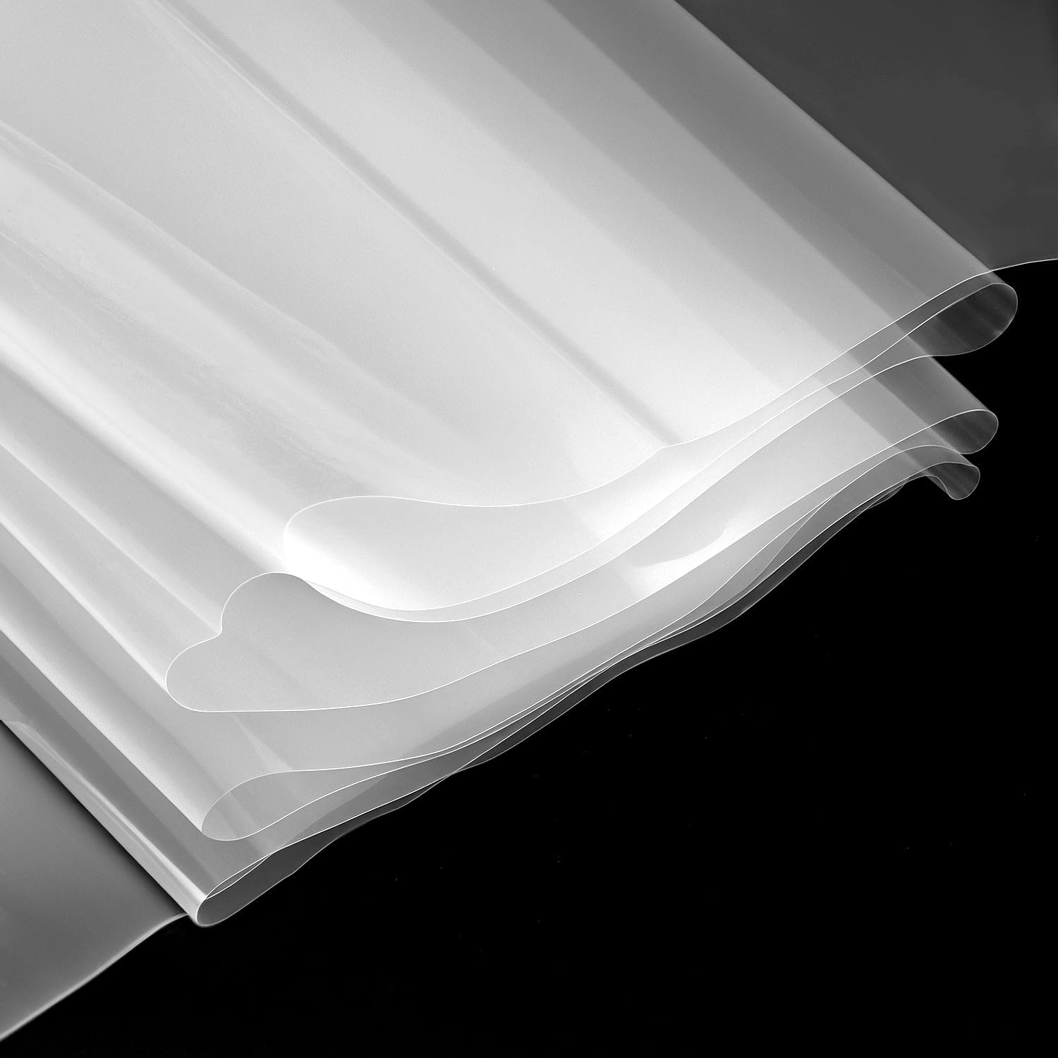 QWORK® Película Invernadero 3x4m Polietileno Transparente