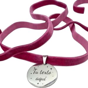 Medalla personalizada para ramo de novia – Grabado único en acero inoxidable