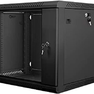 Armario Rack LANBERG 9U 600x600mm hasta 60 kg, negro