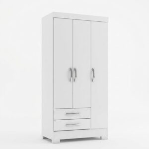 Armario MANAOS Befara blanco 82,5 cm, juvenil con cajones