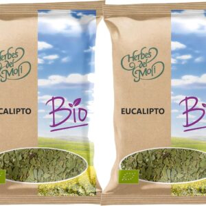 Pack 2 x Hojas de Eucalipto Bio 70 g (140 g) - Infusión y vahos