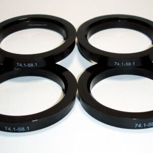 Centradores 4 llantas 74.1-58.1 mm para llantas ATS y otros modelos