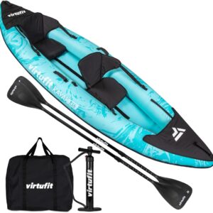 Kayak inflable VirtuFit 335 2+1 personas - Turquesa