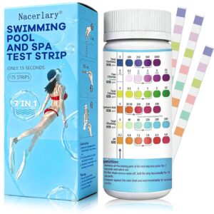 Kit 175 tiras 7 en 1 para análisis de agua piscina/spa