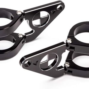 Soportes faros negro BMW Café Racer 38-39 mm Alchemy Parts