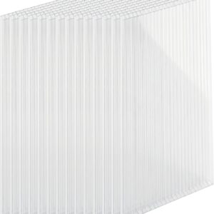 10 Placas alveolares de policarbonato 4 mm para invernadero