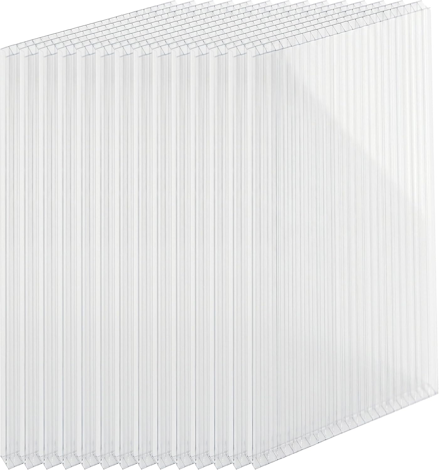 10 Placas alveolares de policarbonato 4 mm para invernadero