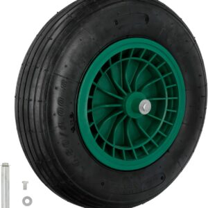 WOLFPACK Rueda neumática para carretilla profesional Ø20 mm