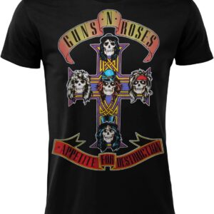Camiseta Guns N' Roses Appetite For Destruction Oficial