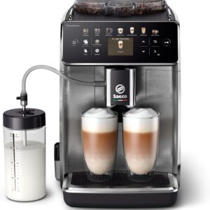 Saeco GranAroma SM6585/00 - Cafetera superautomática 16 en 1