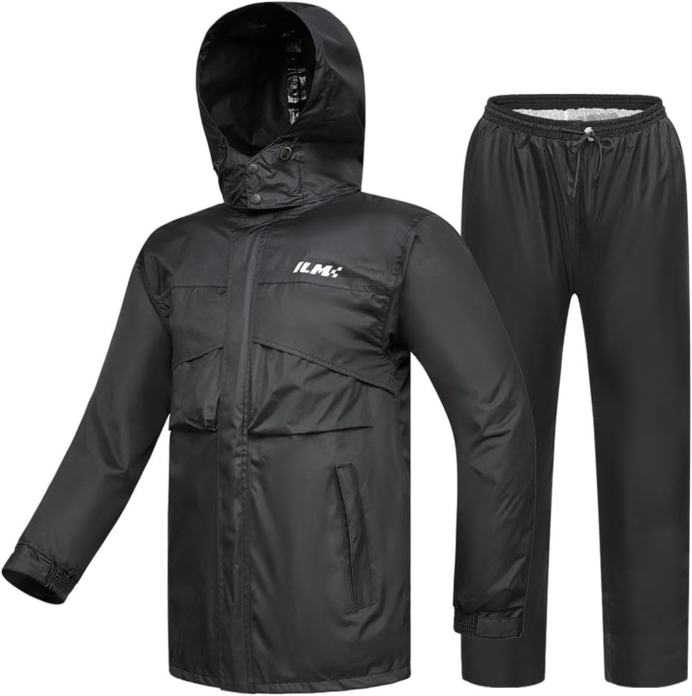 Chubasquero Moto Impermeable ILM Hombre - Juego 2 Piezas