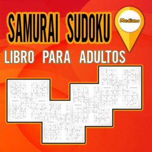 Sudokus Samurai Mediano: Rompecabezas para ejercitar tu mente