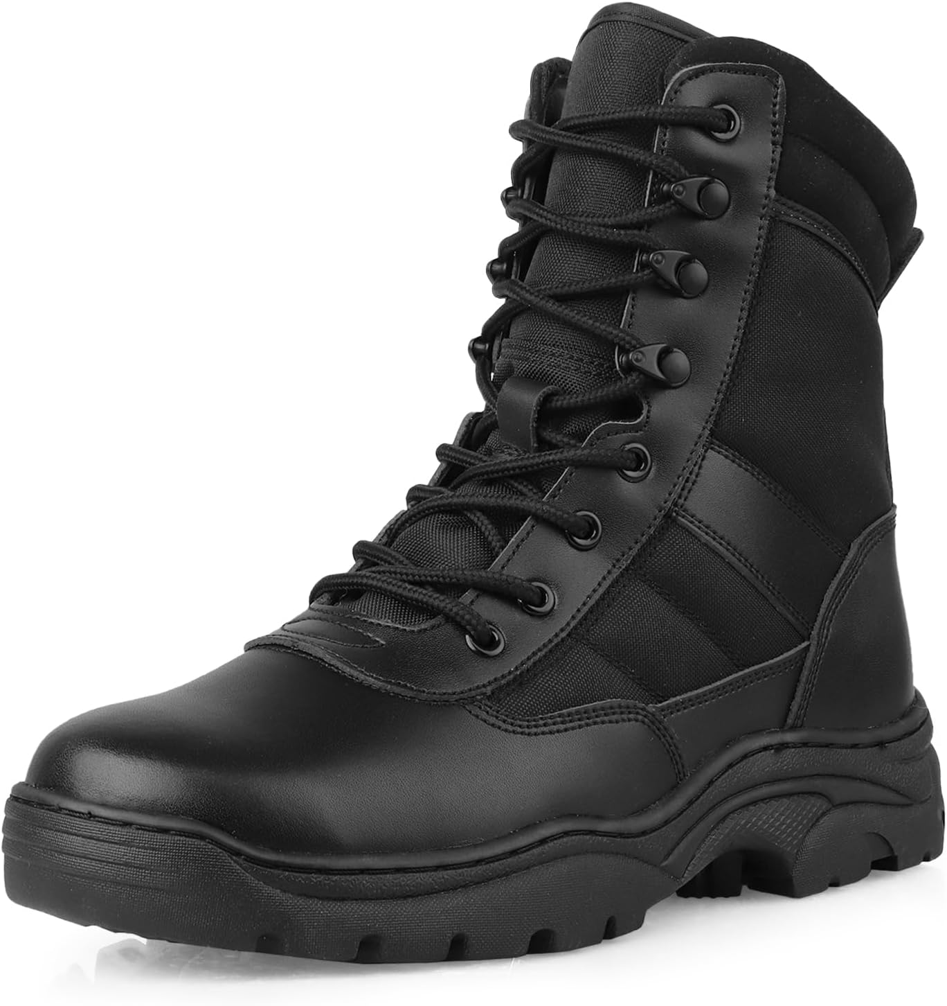 Botas tácticas QUNLON hombre para policía, moto y senderismo