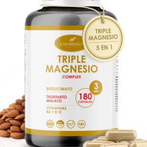 Triple Magnesio Complex 5 en 1 | 180 cápsulas | Lazarraga